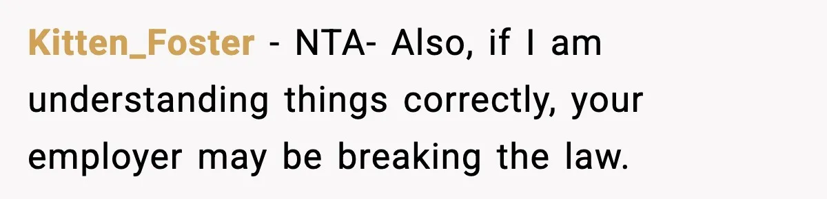Woman Considers Quitting Cookies After Her Workplace Treats Her Like A Snack Machine Kitten_Foster − NTA- Also, if I am understanding things correctly, your employer may be breaking the law.