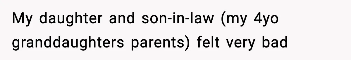 Dad Catches Son Stealing The Family TV On Security Footage, Is He Right To Call Police? My daughter and son-in-law (my 4yo granddaughters parents) felt very bad