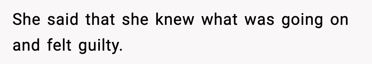 Dad Catches Son Stealing The Family TV On Security Footage, Is He Right To Call Police? She said that she knew what was going on and felt guilty.