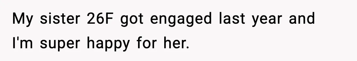 Sister Loses 100 Pounds Before The Wedding, Bride Accuses Her Of “Ruining The Wedding” My sister 26F got engaged last year and I'm super happy for her.