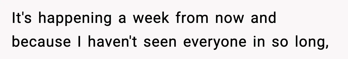 Sister Loses 100 Pounds Before The Wedding, Bride Accuses Her Of “Ruining The Wedding” It's happening a week from now and because I haven't seen everyone in so long,