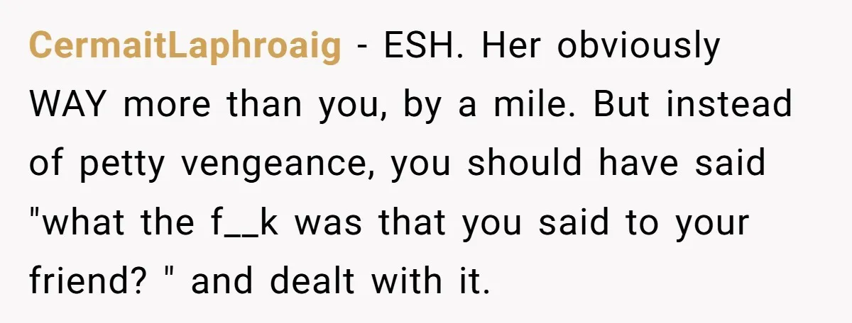 Girlfriend Brags About Controlling Her Boyfriend, Then Loses It When He Stops Playing Along CermaitLaphroaig − ESH. Her obviously WAY more than you, by a mile. But instead of petty vengeance, you should have said "what the f__k was that you said to your...