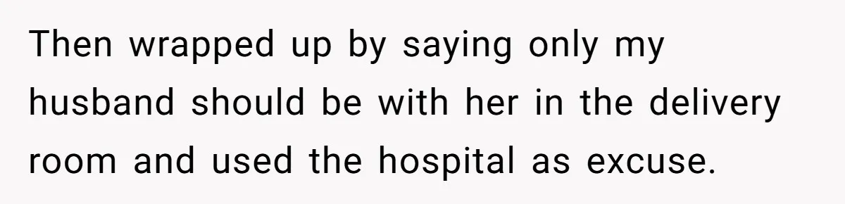 Surrogate Tried To Rewrite All The Rules, So Woman Reminded Her Whose Baby It Really Is Then wrapped up by saying only my husband should be with her in the delivery room and used the hospital as excuse.