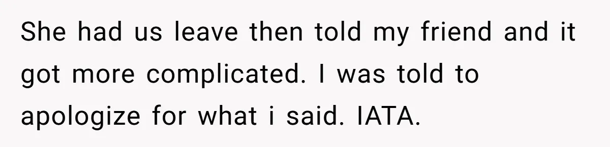Surrogate Tried To Rewrite All The Rules, So Woman Reminded Her Whose Baby It Really Is She had us leave then told my friend and it got more complicated. I was told to apologize for what i said. IATA.
