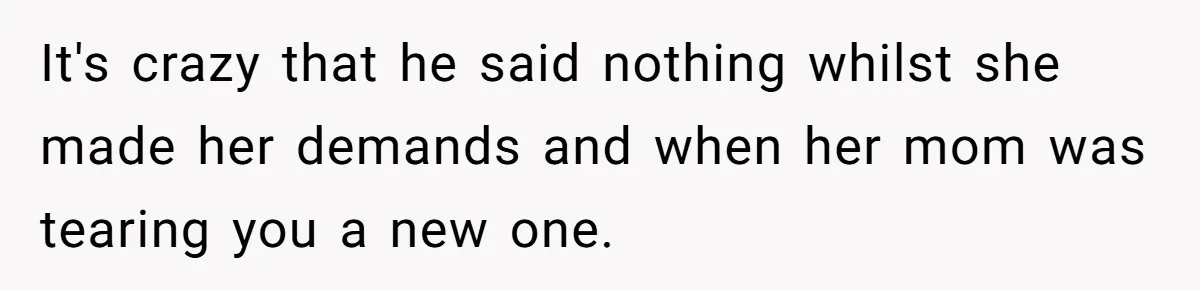 Surrogate Tried To Rewrite All The Rules, So Woman Reminded Her Whose Baby It Really Is It's crazy that he said nothing whilst she made her demands and when her mom was tearing you a new one.