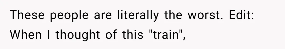 Woman Saves a Seat With Her Bag, Melts Down When Someone Tries to Sit - Did OP Go Too Far With the Clapback? These people are literally the worst. Edit: When I thought of this "train",