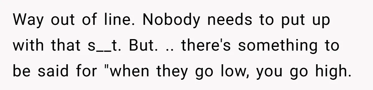 Woman Saves a Seat With Her Bag, Melts Down When Someone Tries to Sit - Did OP Go Too Far With the Clapback? Way out of line. Nobody needs to put up with that s__t. But. .. there's something to be said for "when they go low, you go high.