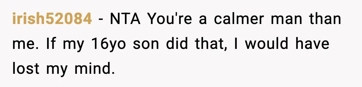 Dad Cancels Son’s Birthday After Cruel Attack On Grieving Stepbrother irish52084 − NTA You're a calmer man than me. If my 16yo son did that, I would have lost my mind.