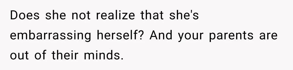 Sister Forces Family to Write 250-Word Essays to Attend Her Wedding - But One Guest Refuses to Grovel Does she not realize that she's embarrassing herself? And your parents are out of their minds.