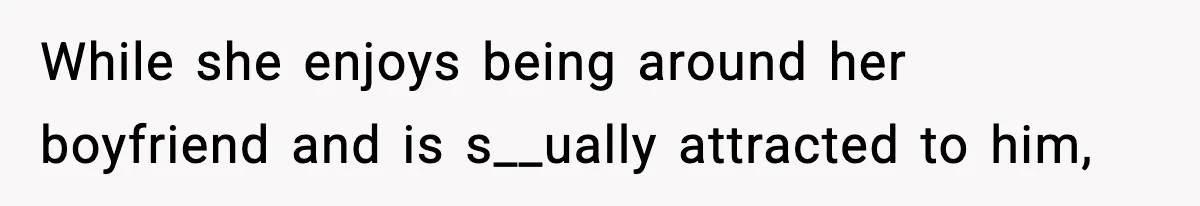 Bride-To-Be Hides Her Diagnosis, Father Threatens To Reveal It Before Wedding While she enjoys being around her boyfriend and is s__ually attracted to him,