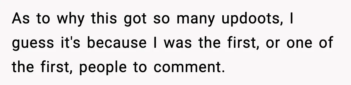 Bride-To-Be Hides Her Diagnosis, Father Threatens To Reveal It Before Wedding As to why this got so many updoots, I guess it's because I was the first, or one of the first, people to comment.