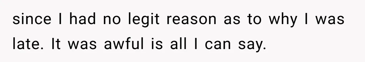Her Husband Sabotaged Her Future Over a Party - and Thought She Wouldn’t Notice since I had no legit reason as to why I was late. It was awful is all I can say.