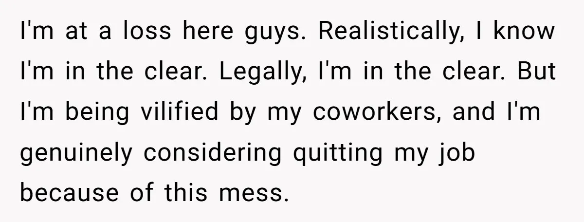 She Brought Peanut Noodles to Work… and Her Coworker Ended Up in the Hospital. The Truth? Wild! I'm at a loss here guys. Realistically, I know I'm in the clear. Legally, I'm in the clear. But I'm being vilified by my coworkers, and I'm genuinely considering quitting...