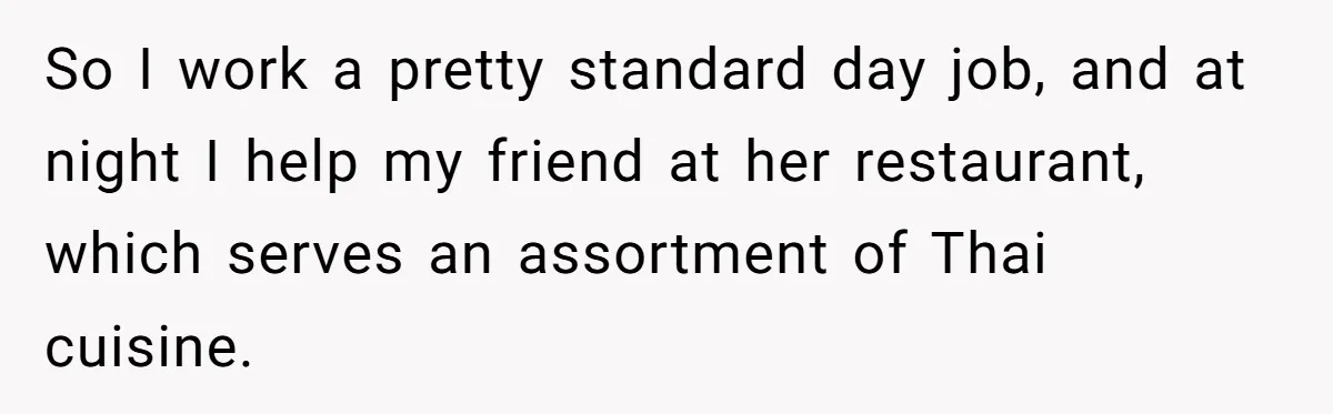 She Brought Peanut Noodles to Work… and Her Coworker Ended Up in the Hospital. The Truth? Wild! So I work a pretty standard day job, and at night I help my friend at her restaurant, which serves an assortment of Thai cuisine.