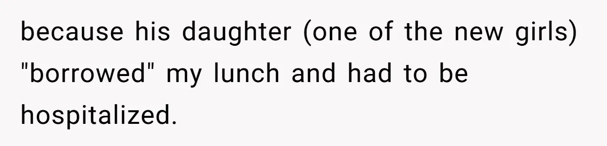 She Brought Peanut Noodles to Work… and Her Coworker Ended Up in the Hospital. The Truth? Wild! because his daughter (one of the new girls) "borrowed" my lunch and had to be hospitalized.