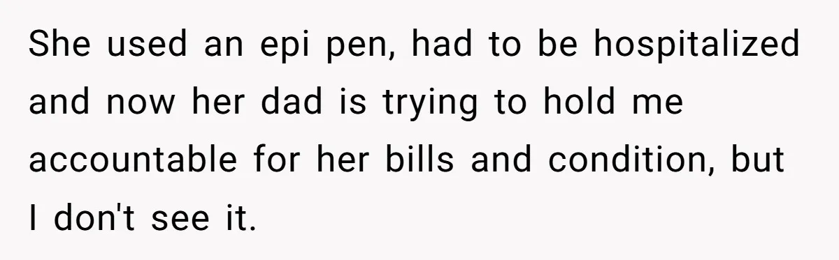 She Brought Peanut Noodles to Work… and Her Coworker Ended Up in the Hospital. The Truth? Wild! She used an epi pen, had to be hospitalized and now her dad is trying to hold me accountable for her bills and condition, but I don't see it.