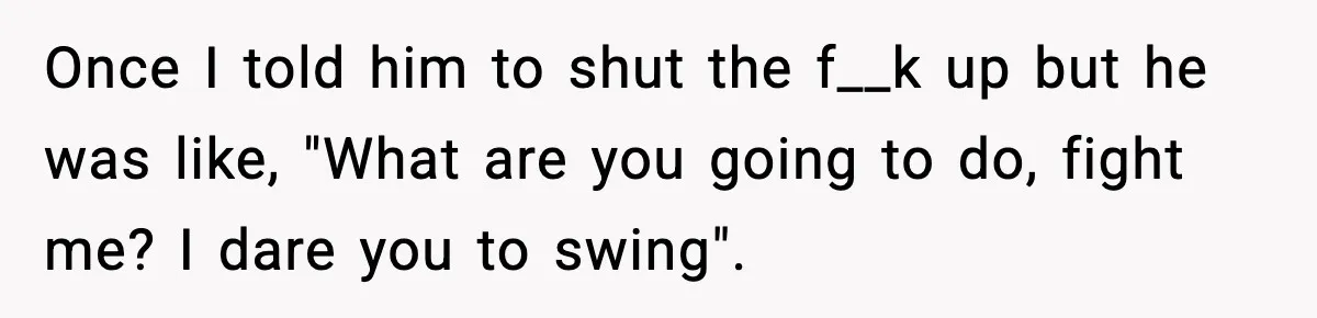 Friend Snaps At Party And Tells Amateur Photographer His Art Isn’t Good Once I told him to shut the f__k up but he was like, "What are you going to do, fight me? I dare you to swing".