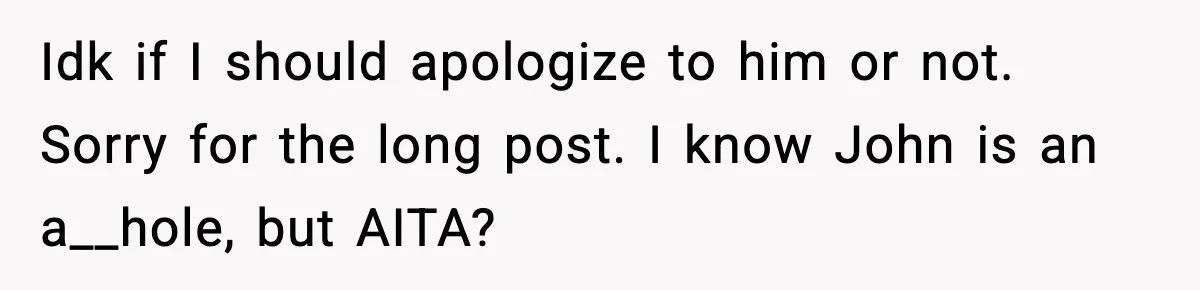 Friend Snaps At Party And Tells Amateur Photographer His Art Isn’t Good Idk if I should apologize to him or not. Sorry for the long post. I know John is an a__hole, but AITA?