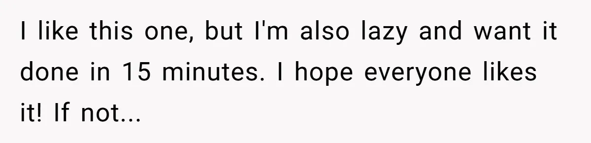 She Brought Peanut Noodles to Work… and Her Coworker Ended Up in the Hospital. The Truth? Wild! I like this one, but I'm also lazy and want it done in 15 minutes. I hope everyone likes it! If not...