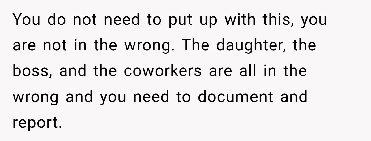 She Brought Peanut Noodles to Work… and Her Coworker Ended Up in the Hospital. The Truth? Wild! You do not need to put up with this, you are not in the wrong. The daughter, the boss, and the coworkers are all in the wrong and you need...