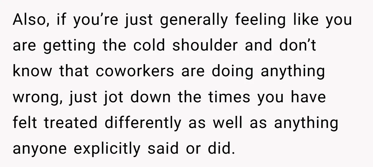 She Brought Peanut Noodles to Work… and Her Coworker Ended Up in the Hospital. The Truth? Wild! Also, if you’re just generally feeling like you are getting the cold shoulder and don’t know that coworkers are doing anything wrong, just jot down the times you have felt...