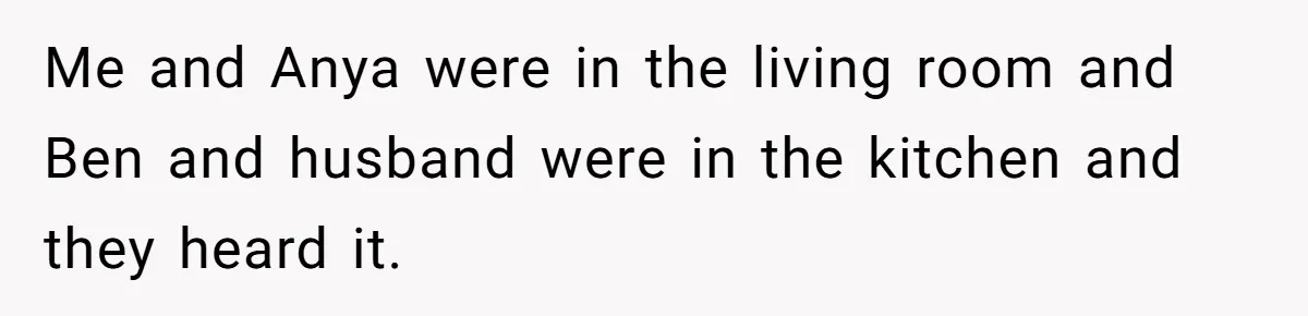 Her Husband Wants Their Daughter Punished… for Speaking Her Native Language?! The Internet Exploded. Me and Anya were in the living room and Ben and husband were in the kitchen and they heard it.