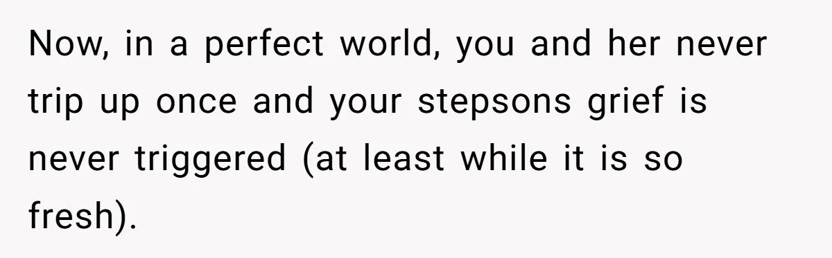 Her Husband Wants Their Daughter Punished… for Speaking Her Native Language?! The Internet Exploded. Now, in a perfect world, you and her never trip up once and your stepsons grief is never triggered (at least while it is so fresh).