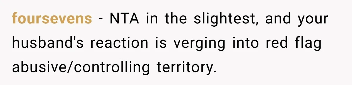 Her Husband Wants Their Daughter Punished… for Speaking Her Native Language?! The Internet Exploded. foursevens − NTA in the slightest, and your husband's reaction is verging into red flag abusive/controlling territory.