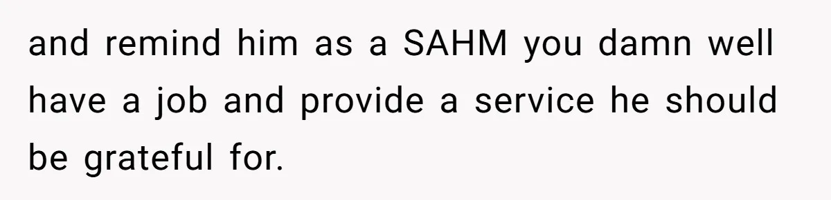 He Booked First Class for Himself and a Friend, and She Got Economy and remind him as a SAHM you damn well have a job and provide a service he should be grateful for.