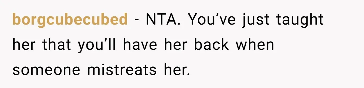 Principal Punishes A Vomiting Seven-Year-Old, Mom Responds By Giving Her The Best Week Ever borgcubecubed − NTA. You’ve just taught her that you’ll have her back when someone mistreats her.