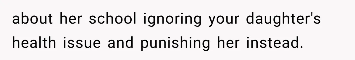 Principal Punishes A Vomiting Seven-Year-Old, Mom Responds By Giving Her The Best Week Ever about her school ignoring your daughter's health issue and punishing her instead.
