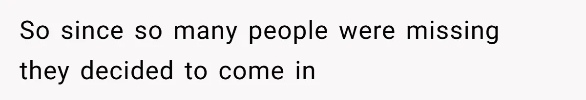 Woman Leaves Job Mid-Shift After Being Told She Can’t Rest, Even With Medical Proof So since so many people were missing they decided to come in