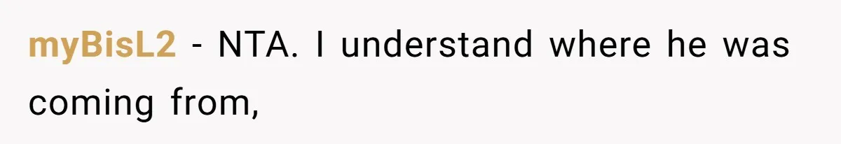 myBisL2 − NTA. I understand where he was coming from,