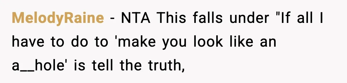 Mom Bans Daughter From Sharing A Bed With Her Boyfriend, Daughter Responds By Flying To Mexico MelodyRaine − NTA This falls under "If all I have to do to 'make you look like an a__hole' is tell the truth,