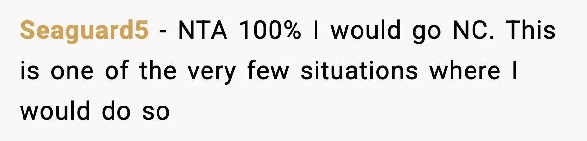 Mom Bans Daughter From Sharing A Bed With Her Boyfriend, Daughter Responds By Flying To Mexico Seaguard5 − NTA 100% I would go NC. This is one of the very few situations where I would do so