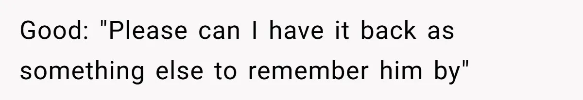 A 14-Year-Old Battles Himself Over Reclaiming His Sentimental Sweater From A Late Classmate's Family Good: "Please can I have it back as something else to remember him by"