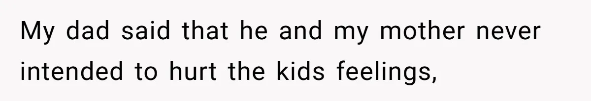 Parents Call Son's New Baby Their “First Grandchild”, Daughter Cancels Thanksgiving On The Spot My dad said that he and my mother never intended to hurt the kids feelings,