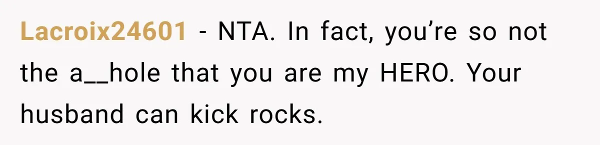 Husband Threw a BBQ for His Friends. Wife Didn’t Help… and the Whole Party Fell Apart Lacroix24601 − NTA. In fact, you’re so not the a__hole that you are my HERO. Your husband can kick rocks.