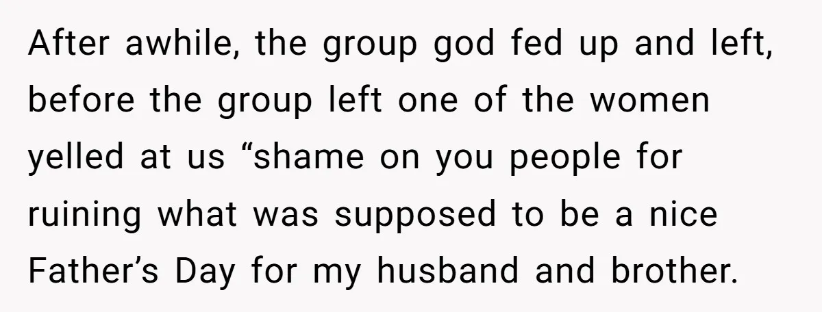A Family Took Over Their Private Beach - Big Mistake After awhile, the group god fed up and left, before the group left one of the women yelled at us “shame on you people for ruining what was supposed to...