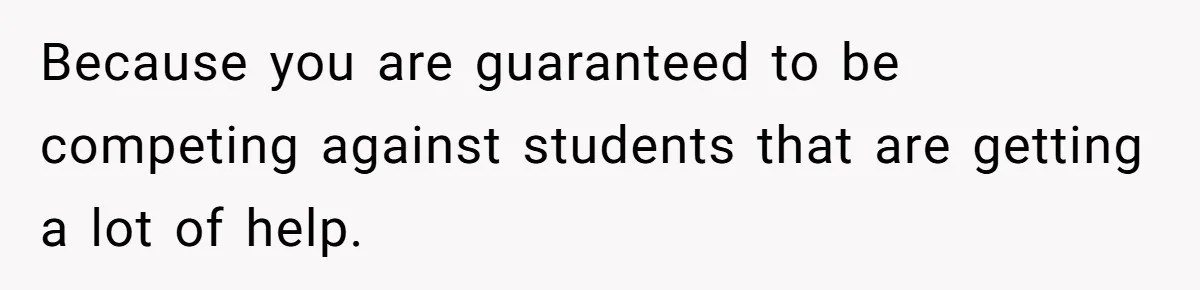Senior Notices Cheater Invade Their Desk And Quietly Sets The Ultimate Finals Revenge Trap Because you are guaranteed to be competing against students that are getting a lot of help.