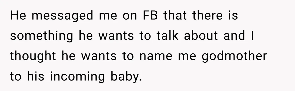 Her Family Demanded She Give Her Brother Her New House - and Disowned Her When She Said No He messaged me on FB that there is something he wants to talk about and I thought he wants to name me godmother to his incoming baby.