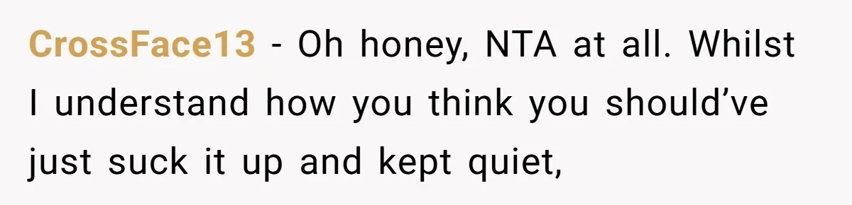 Teen Calls Brother After Sister-In-Law Dumps Her At A Pool And Accidentally Blows Up Their Marriage CrossFace13 − Oh honey, NTA at all. Whilst I understand how you think you should’ve just suck it up and kept quiet,