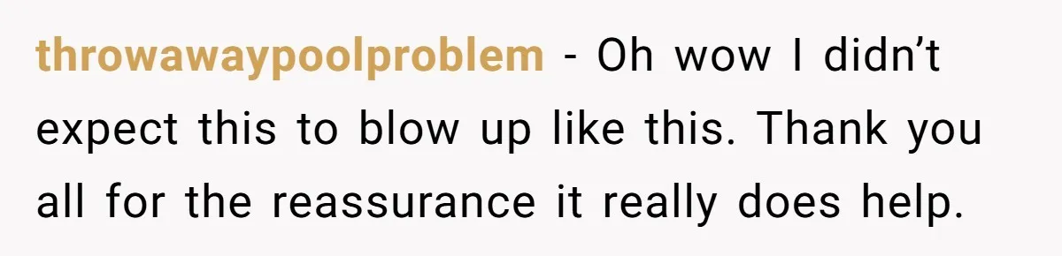 Teen Calls Brother After Sister-In-Law Dumps Her At A Pool And Accidentally Blows Up Their Marriage throwawaypoolproblem − Oh wow I didn’t expect this to blow up like this. Thank you all for the reassurance it really does help.