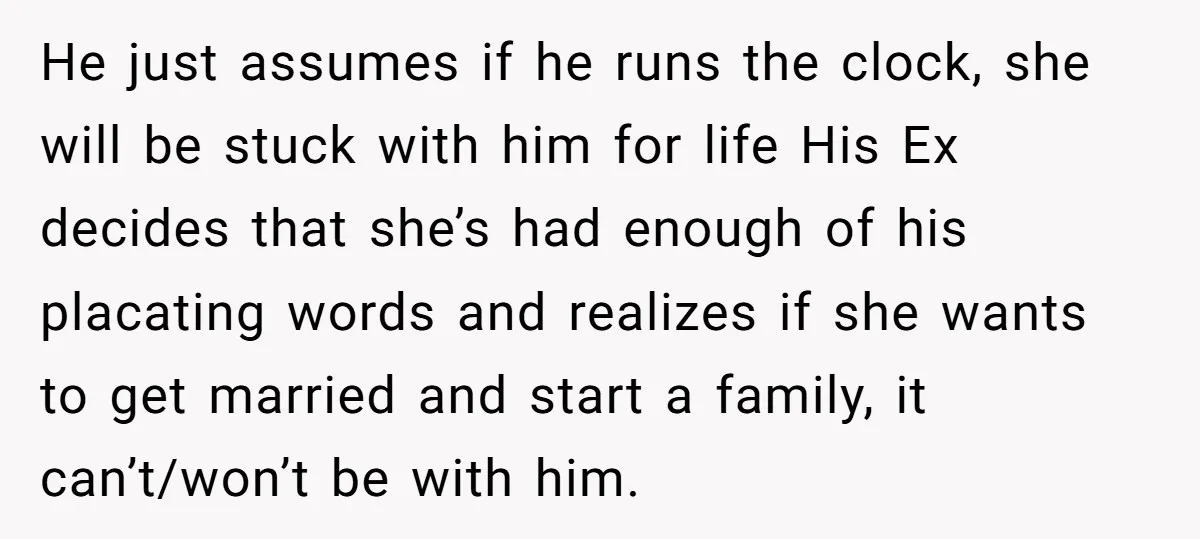 She Saw Her Husband Cry After Seeing His Ex - Now She Fears She Was Just the Replacement. He just assumes if he runs the clock, she will be stuck with him for life His Ex decides that she’s had enough of his placating words and realizes if...