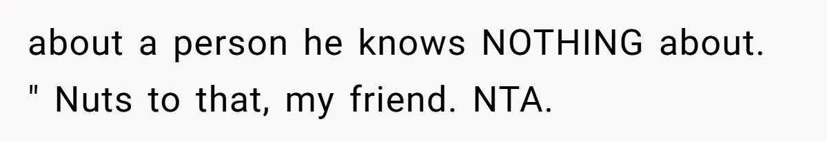 Host Shocks Game Night After Stranger Calls Her “Privileged” For Hiding Her Trauma about a person he knows NOTHING about. " Nuts to that, my friend. NTA.