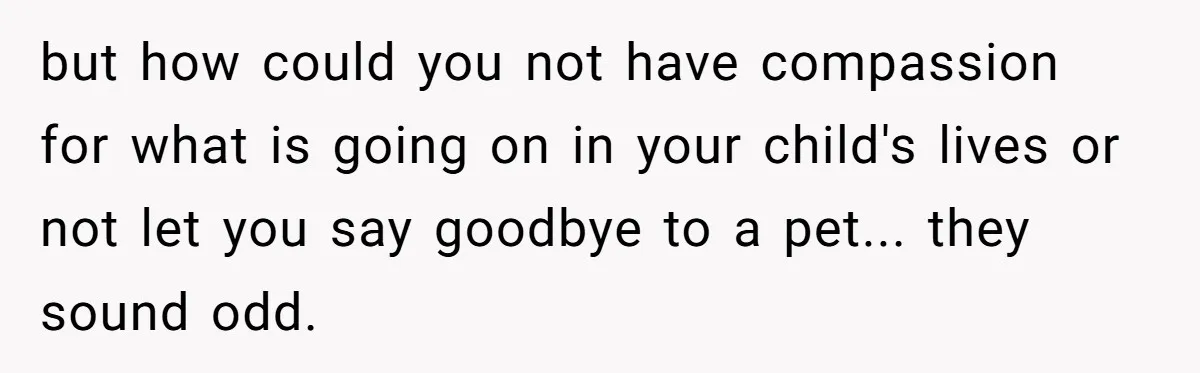 Son Cuts Parents Off Just Because They Keep Dropping Devastating News On His Biggest Days but how could you not have compassion for what is going on in your child's lives or not let you say goodbye to a pet... they sound odd.