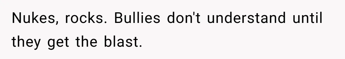 Bullies Mock Daughter’s Hair Loss, But Mom Fires Back With A Nuclear-Grade Comeback Nukes, rocks. Bullies don't understand until they get the blast.