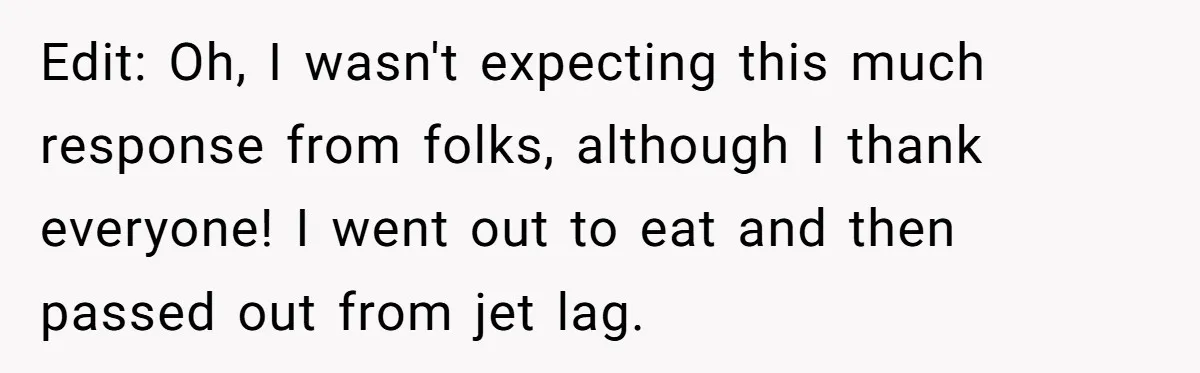 Plus-Size Woman Books Two Seats For Comfort, Gets Shamed For Not Sharing With Family Edit: Oh, I wasn't expecting this much response from folks, although I thank everyone! I went out to eat and then passed out from jet lag.