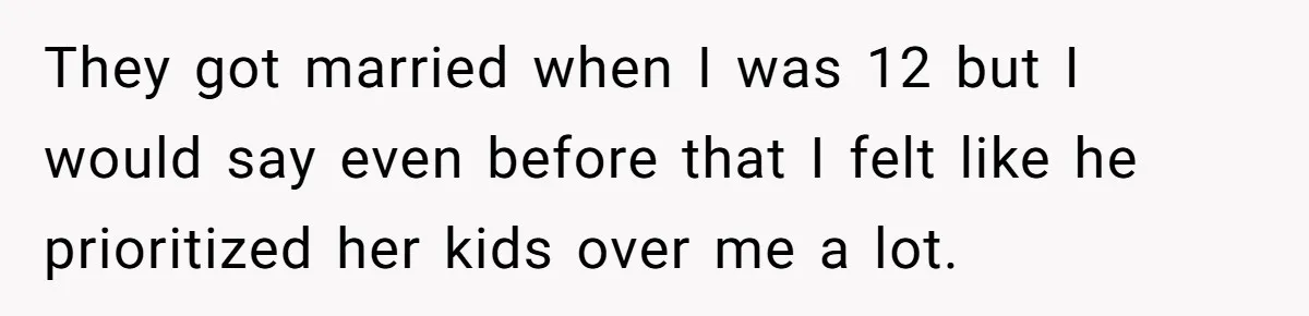 Son Publicly Cuts Off His Father At Graduation After Years Of Favouritism Blow Up In One Final Betrayal They got married when I was 12 but I would say even before that I felt like he prioritized her kids over me a lot.