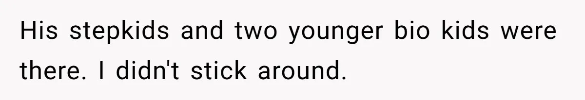Son Publicly Cuts Off His Father At Graduation After Years Of Favouritism Blow Up In One Final Betrayal His stepkids and two younger bio kids were there. I didn't stick around.